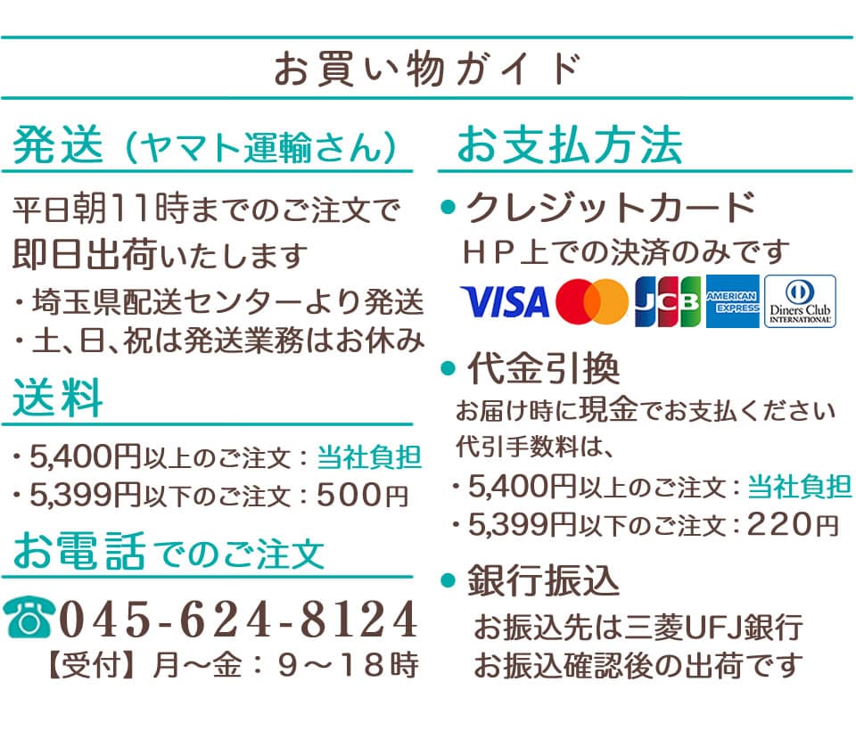 お買い物ガイド